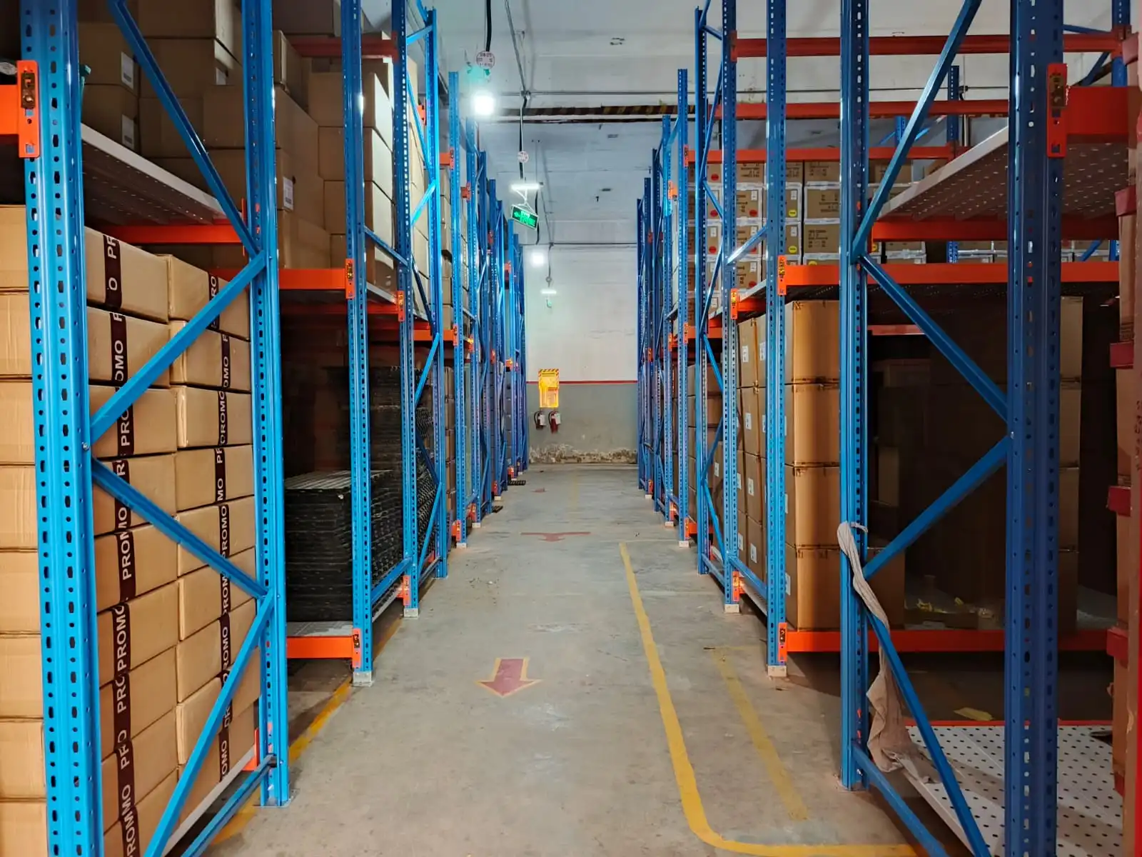 CT-PAT secured area at the factory